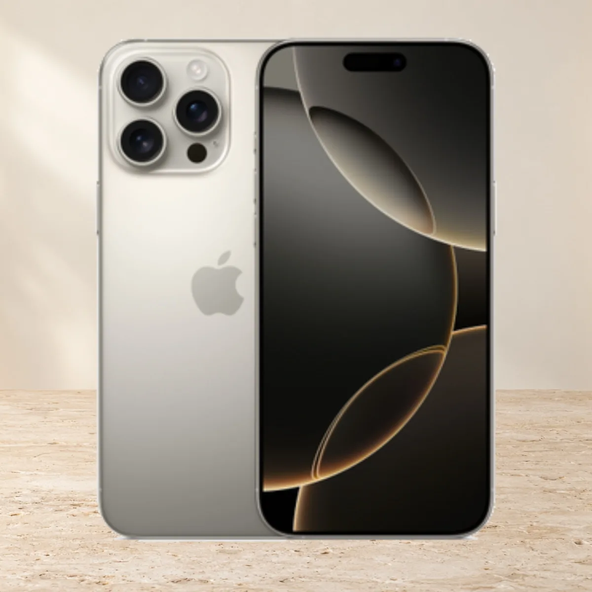 iPhone 16 Pro Max, 256 ГБ, SIM + eSIM, серый (Natural) — фото товара