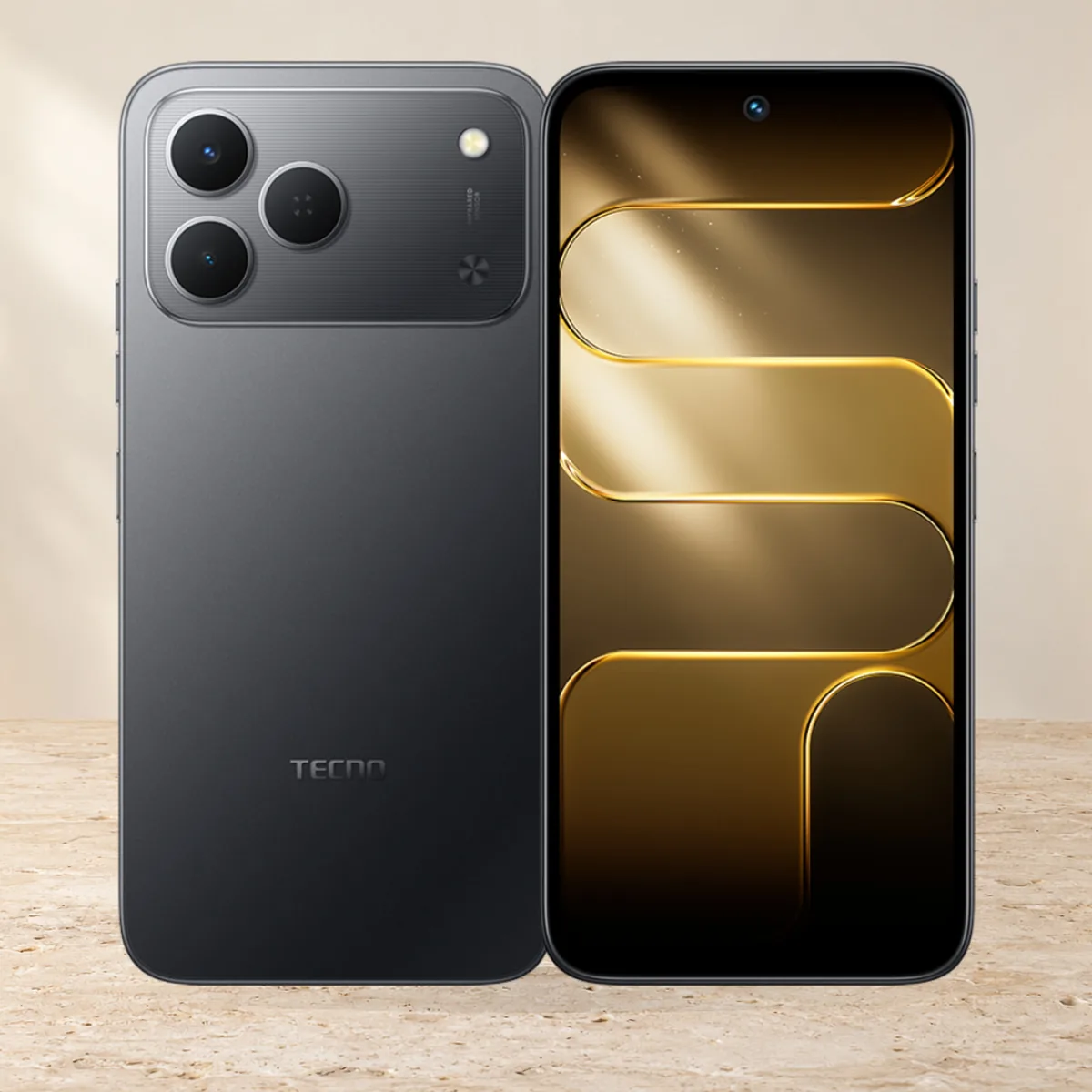 Tecno Spark 50 8/128 Black, SIM + eSIM, черный — фото товара
