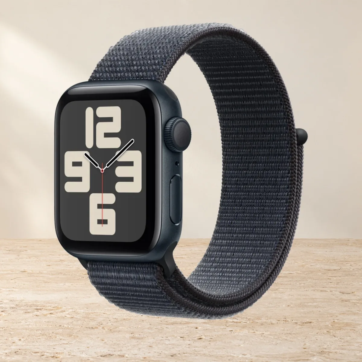 Apple Watch SE2 2024 40mm Midnight Sport Loop, чёрный — фото товара