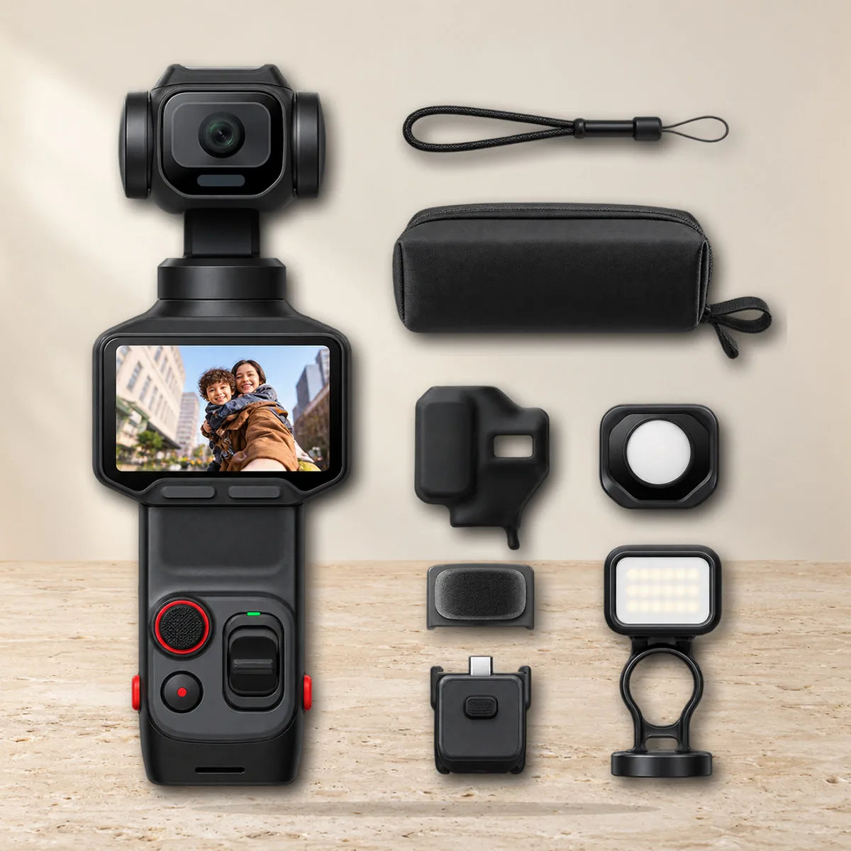 Insta360 Luna Pro Fill Light Bundle Black, чёрный — фото товара