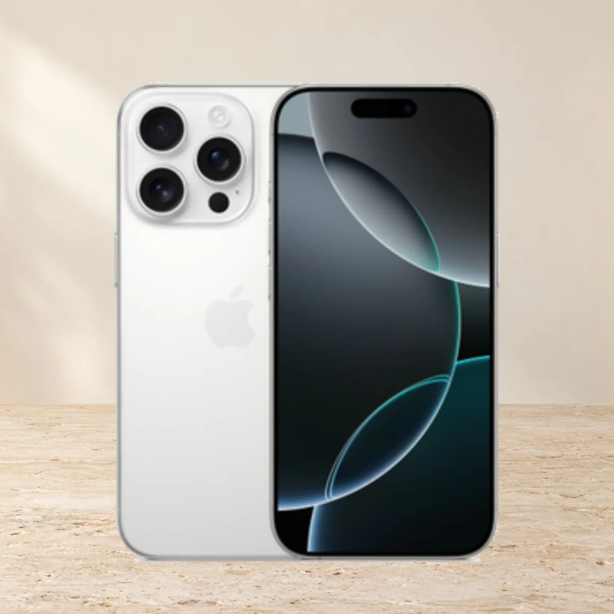 iPhone 16 Pro, 512 ГБ, SIM + eSIM, белый — фото товара