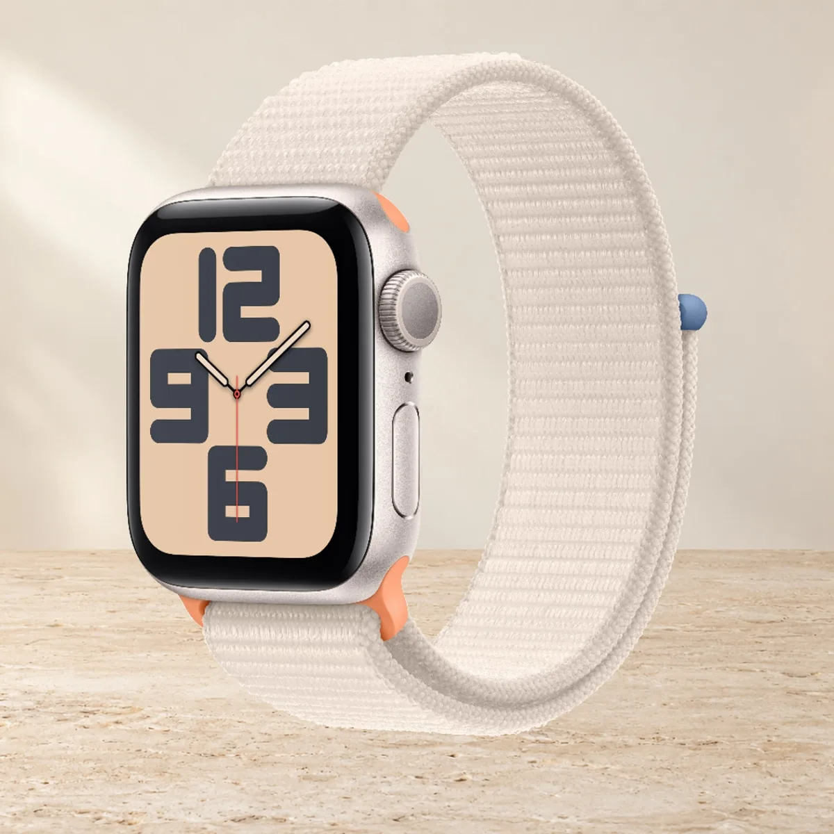 Apple Watch SE2 2024 40mm Starlight Sport Loop, белый — фото товара