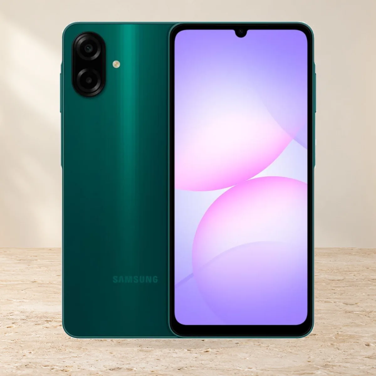 Samsung Galaxy A07 4/128 Green, SIM + eSIM, зеленый — фото товара