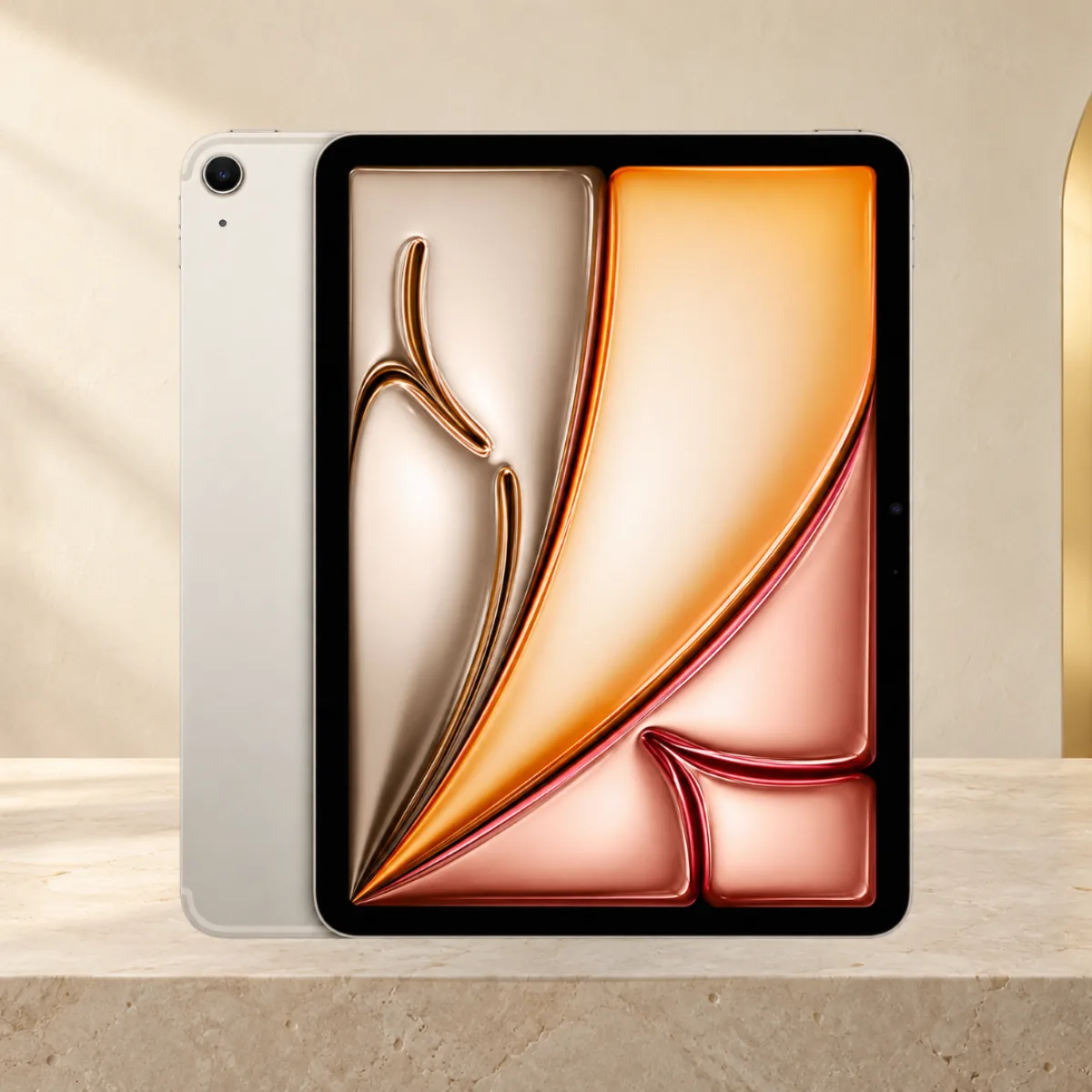 iPad Air 13 M3 128GB Starlight Wi-Fi, золотой — фото товара