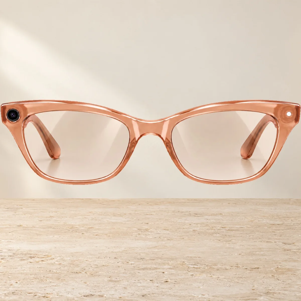 Ray-Ban Skyler RW4014 Shiny Peach/Brown Transitions (52) — фото товара