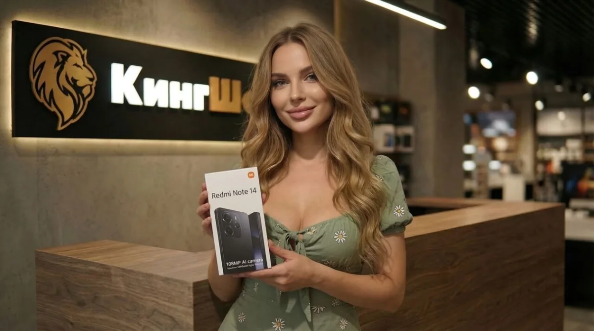 Redmi Note 14 8/128 Blue, голубой — фото товара