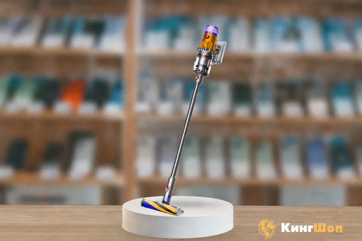 Пылесос Dyson V12 SV46 Detect Slim Absolute Yellow/Nickel, европейская версия — фото товара