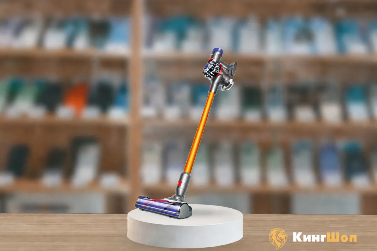 Пылесос Dyson V8 SV25 Absolute Silver/Yellow, европейская версия — фото товара